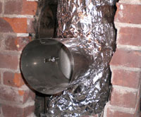 Stainless steel Chimney lining Tee and Insulation